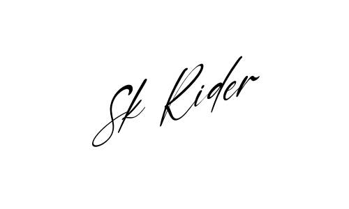 Sk Rider name signature